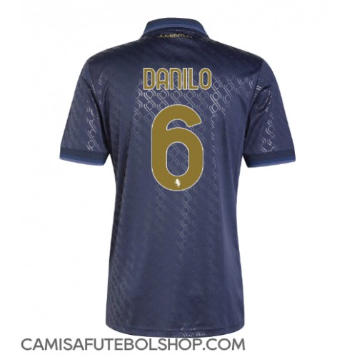 Camisa de time de futebol Juventus Danilo Luiz #6 Replicas 3º Equipamento 2024-25 Manga Curta